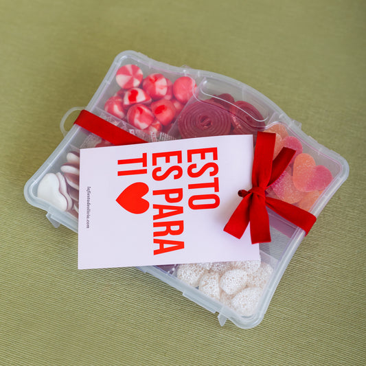 Valentine's Day candy box