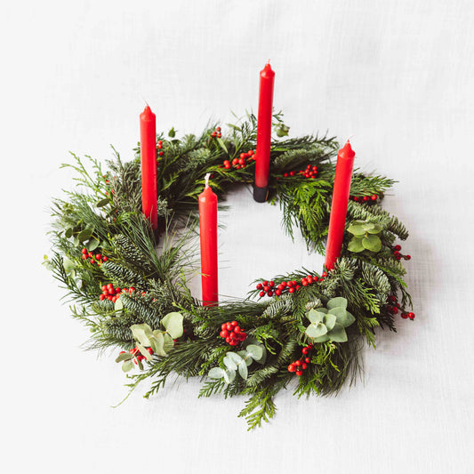 Corona de Adviento Acebo