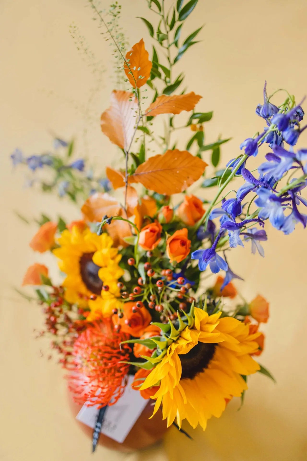 Autumn Ball Vase